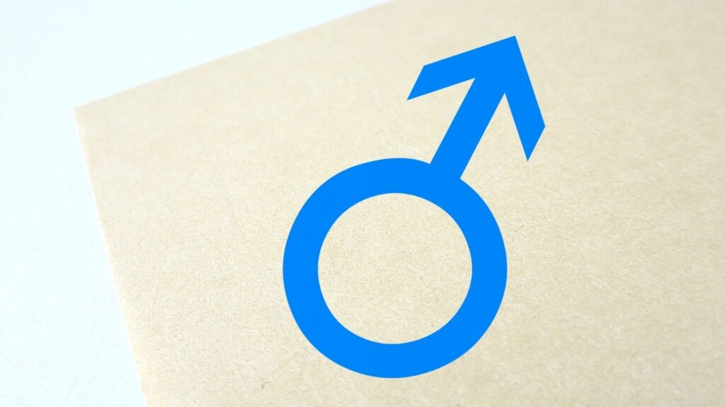 男の子のマーク